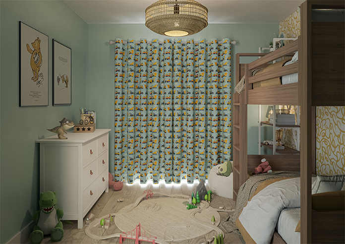 Construction Crew, Cement Grey - Made to Measure Curtains - Image 15